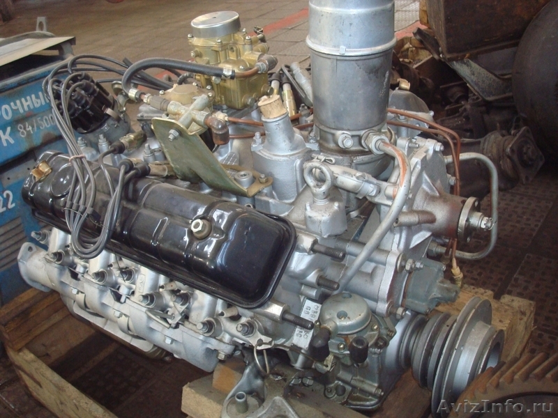 двигатель газ 53 
