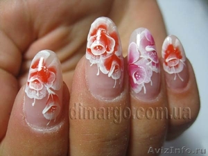 Наращивание ногтей, китайская роспись - Изображение #3, Объявление #73320