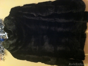Шуба из хорька черного цвета - Изображение #2, Объявление #524129